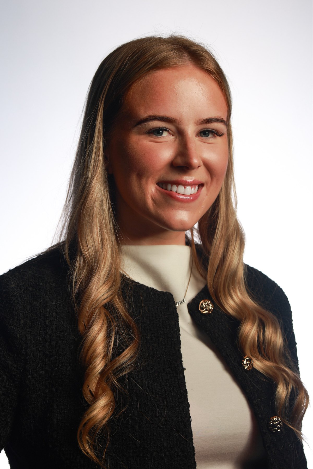 Professional headshots Houston white seamless portrait style